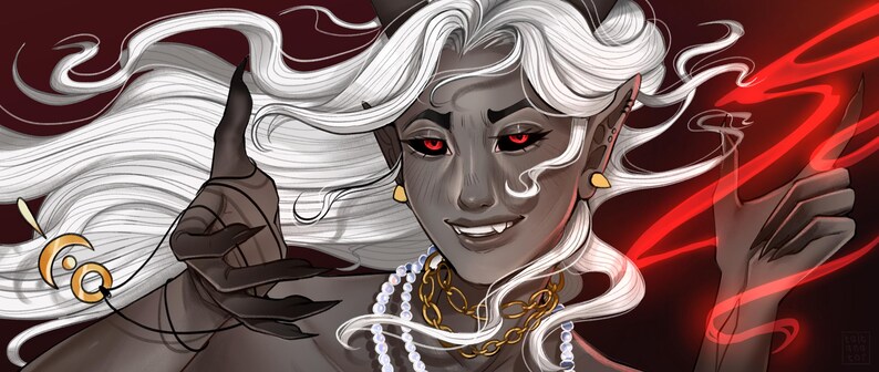 Custom Character Commission: DnD, Sci-Fi, MMO, TTRPG, Daggerheart, role play, RP , oc, fantasy image 11