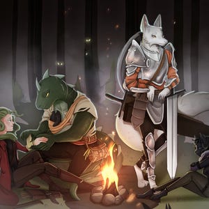 Custom Character Commission: DnD, Sci-Fi, MMO, TTRPG, Daggerheart, role play, RP , oc, fantasy image 7