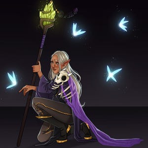 Custom Character Commission: DnD, Sci-Fi, MMO, TTRPG, Daggerheart, role play, RP , oc, fantasy image 15