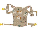 Doll carrier unicorn