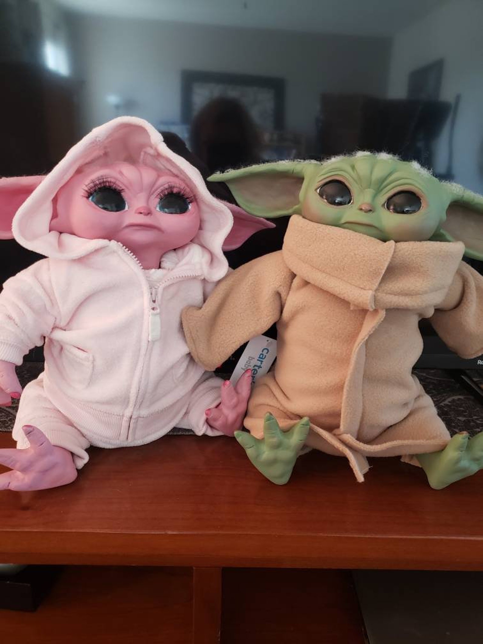 Pink baby yoda February delivery Etsy