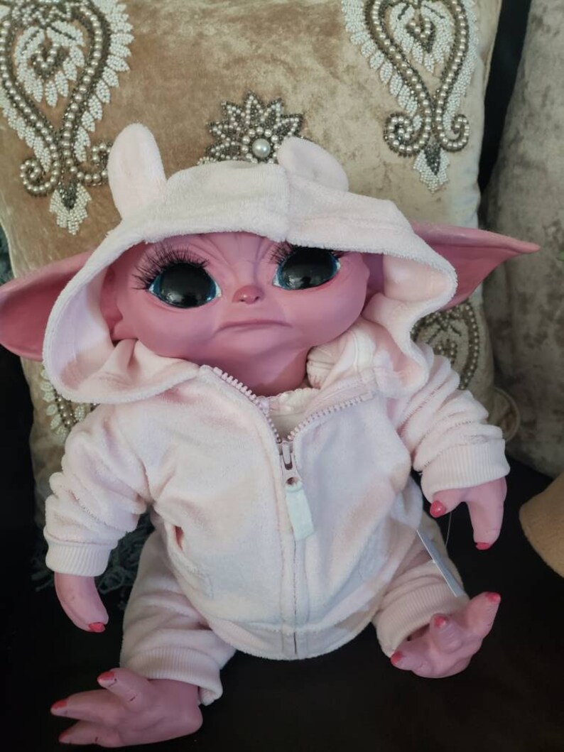 Pink baby yoda February delivery Etsy