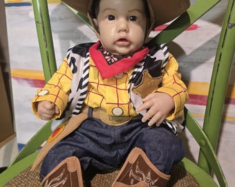 Bambola reborn ispirata a Woody di Toy Story