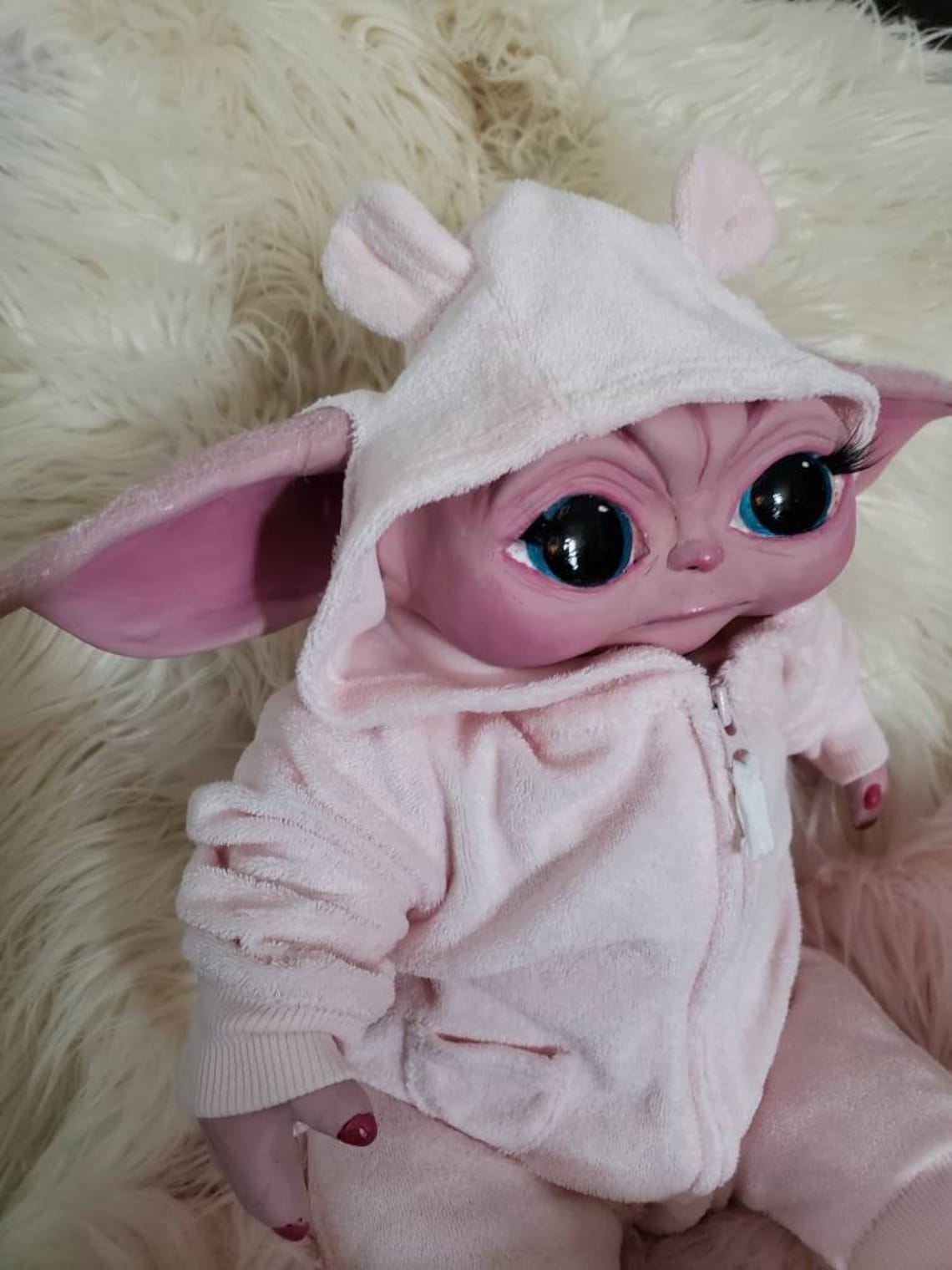 Pink baby yoda Etsy