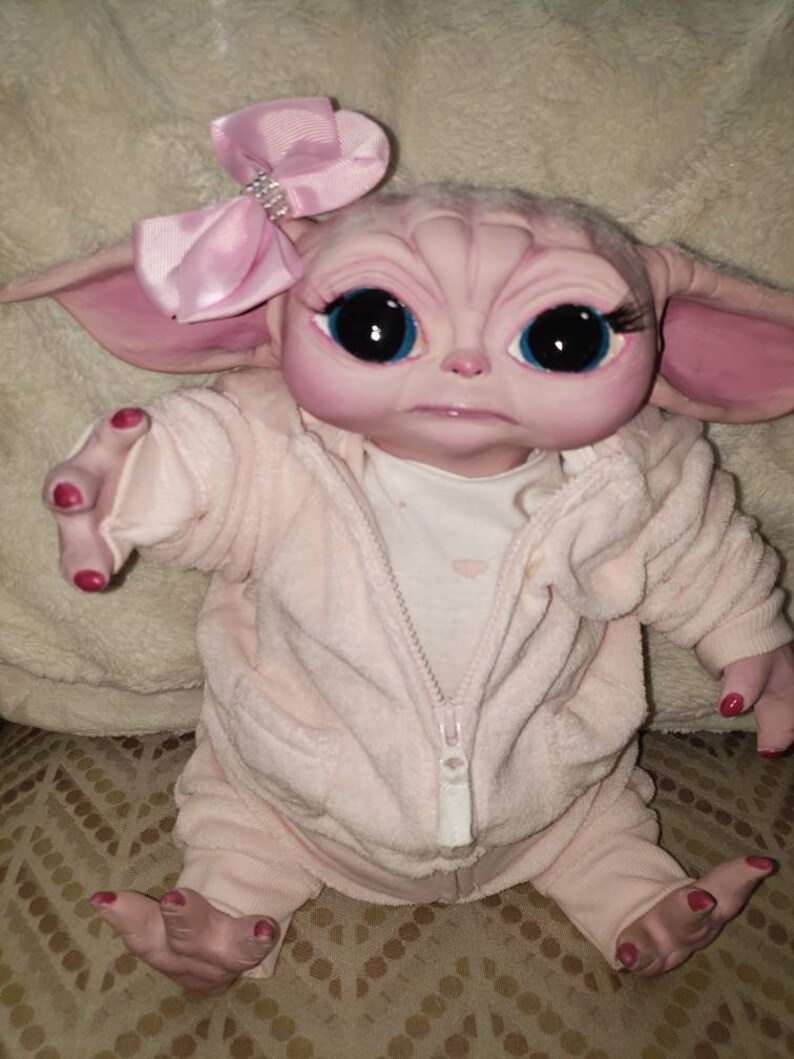 Pink baby yoda Etsy