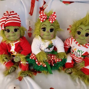 Silicone Baby Grinch Doll For Sale Off 65