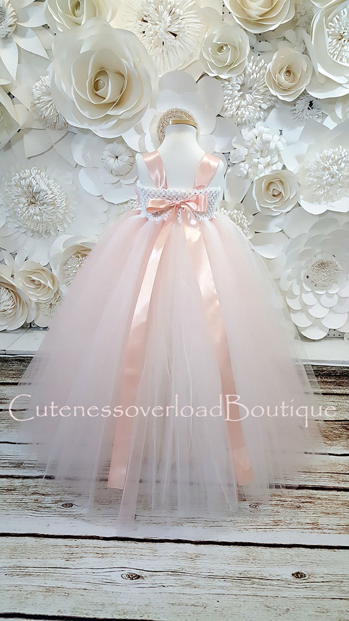 Blush Flower Girl Tutu DressBlush Tutu DressBlush Girl Etsy