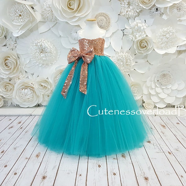 Lace and Blue Tutu Dress