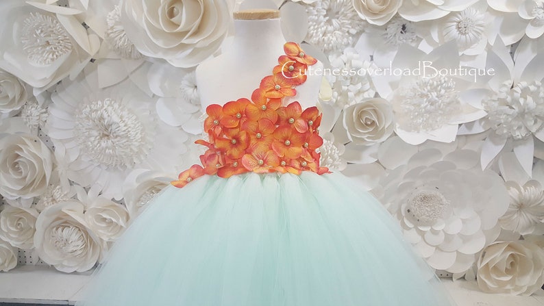 Mint Flower Girl Tutu Dress-Mint Tutu Dress-Mint Girl Tutu-Mint Flower Girl-Mint Wedding Tutu.Mint Tutu.Mint dress.