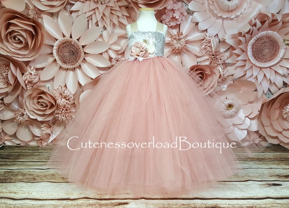 Rose Gold Tutu Dress Clearance, 54% OFF ...