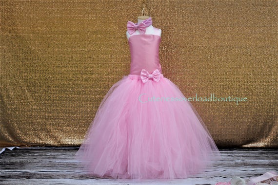 blush tutu dress