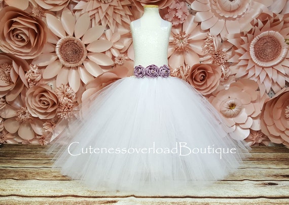 white bride tutu