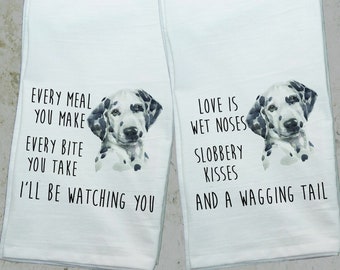 Dalmatian Towel Etsy