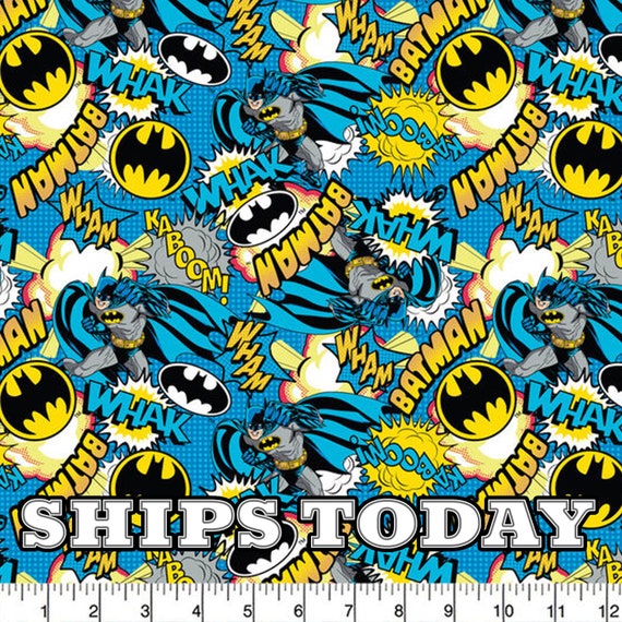 Batman fabric sale