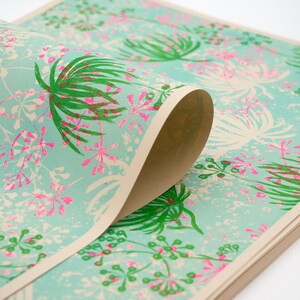 Carta da stampa Risograph, motivo Marettimo, 11 x 17 pollici – carta riciclata ecologica stampata con inchiostri a base vegetale