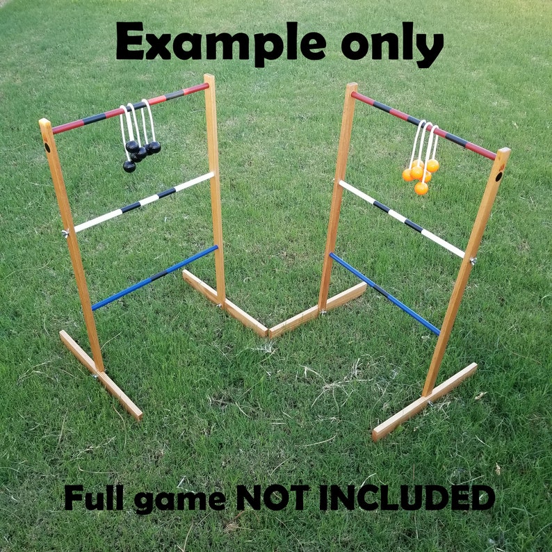 Six Ladder Ball Bolas, Ladder Toss Bolas, Replacement Bolas for Redneck Golf, Golf Ball Bolas, Outdoor Games, Lawn Game Golf Ball Toss image 3