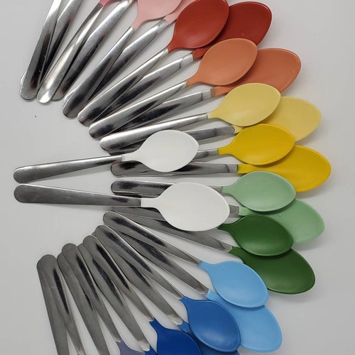 Extra Large Plastic Tipped Dinner Spoon 1 Tbsp or Teaspoon Etsy