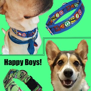 PW03~1" Mountain Viper Camo~Printed Polyester Webbing~1" Standard~Martingale~Tag Collars~1" Matching Set~Metal Hardware~Plastic Clasp~ image 6