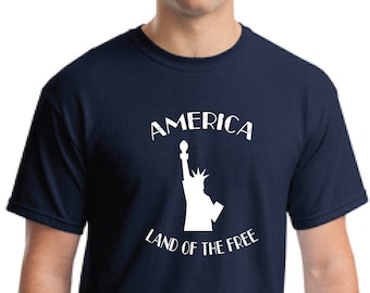 4th julio Camiseta, Camiseta de LOS Estados Unidos, Camiseta Patriótica, Camisa Patriótica de Usa, Camiseta 4 de Julio, Camiseta América, Independencia, Orgullo Americano