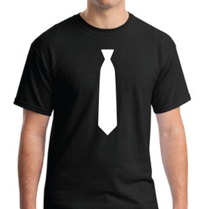 Neck tie t-shirt-Gift dad-Gift son-Gift father-Gift grandpa-Father&#39;s day gift-Anniversary gift-Holiday gift-Christmas gift-Graduation gift