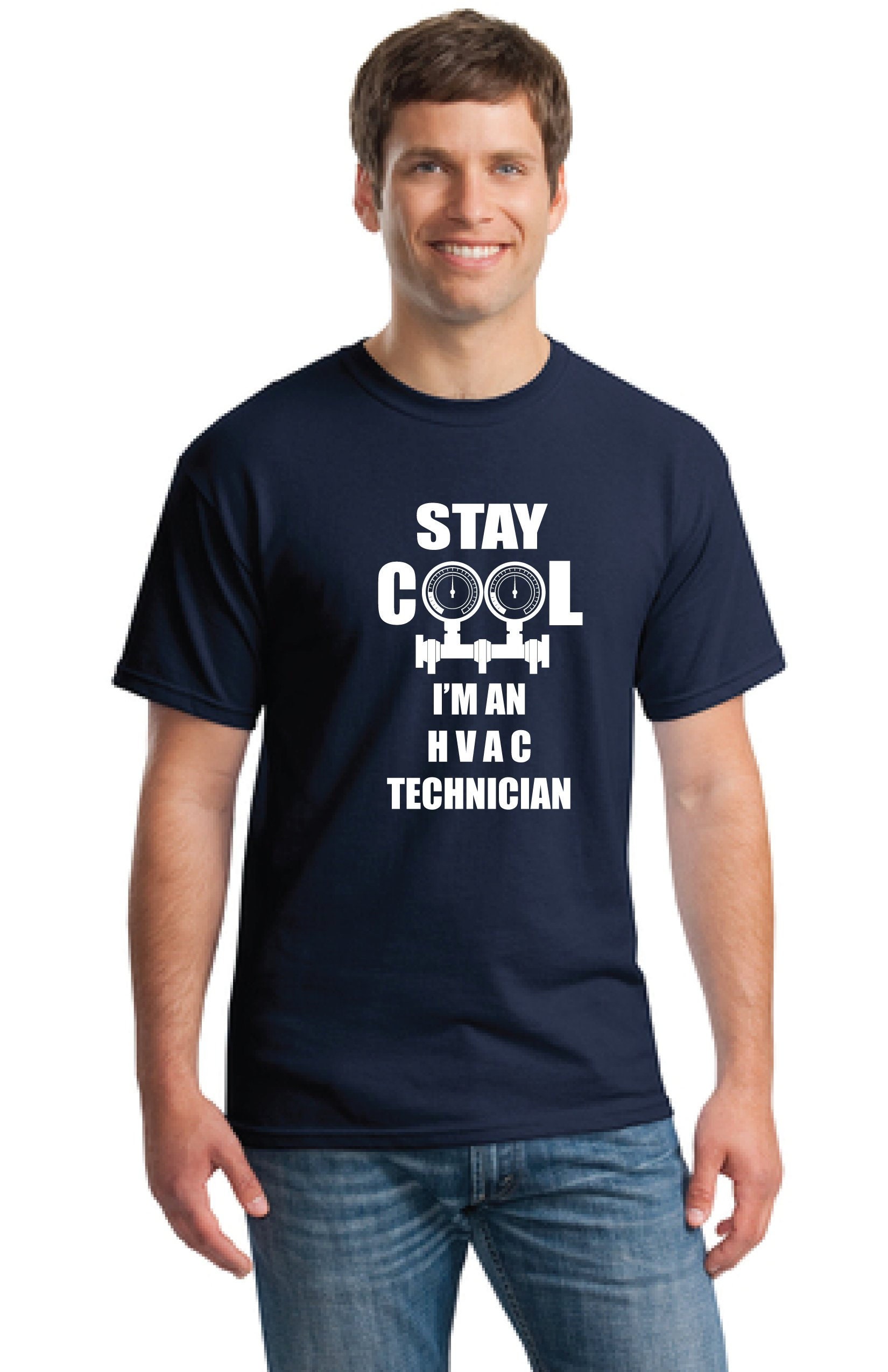 HVAC T-shirt-handyman T Shirt Gift for Men Gift for - Etsy