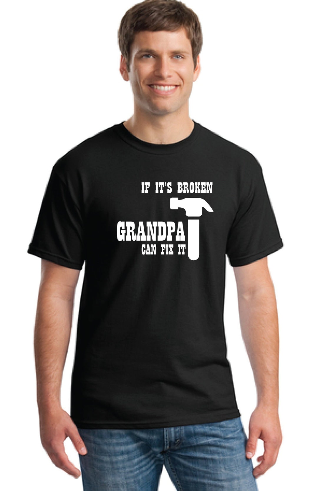 Grandpa Gift-grandpa T-shirt gift for Grandfather-men's - Etsy