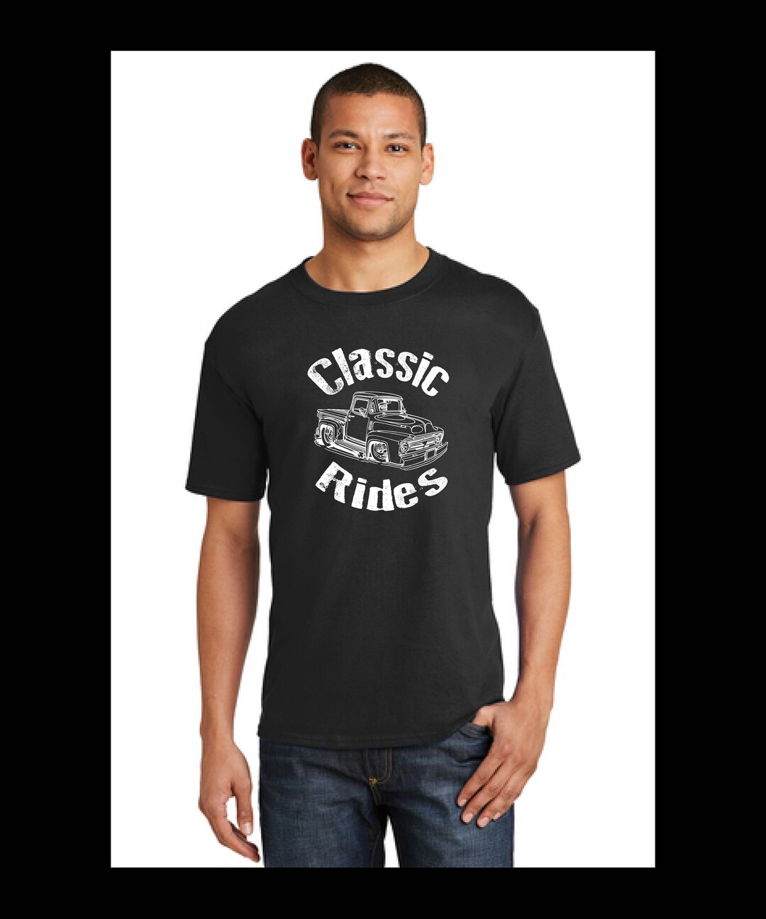 Classic Rides Truck Design T-shirt-car Design T-shirt-pick up - Etsy