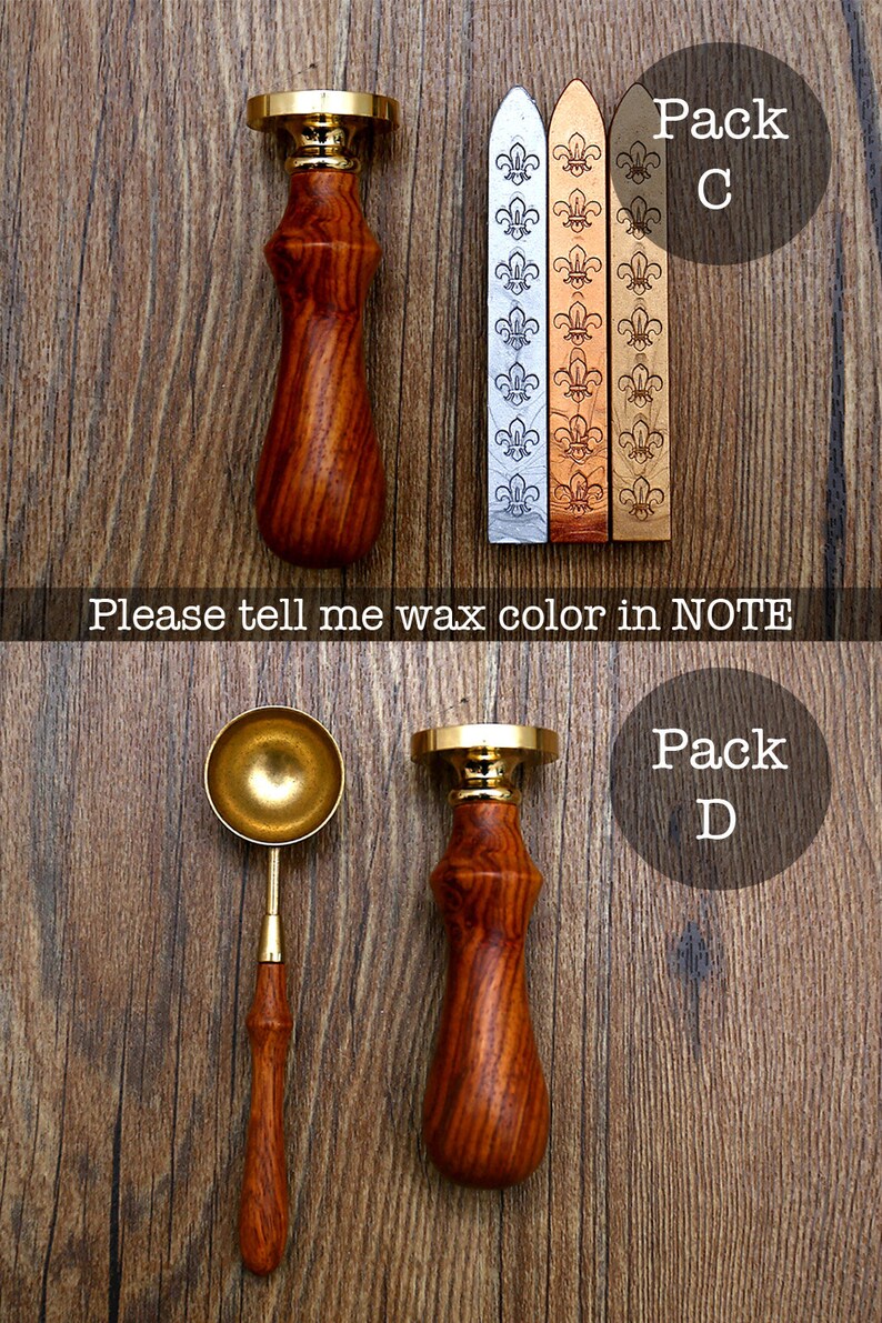 Sun and Moon wax seal stampSun and Moon sealing stamp wax sealing kit Custom wedding sealsinvitation seal