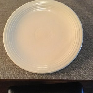 Fiesta Fiestaware 12 &quot; platter cream color vintage