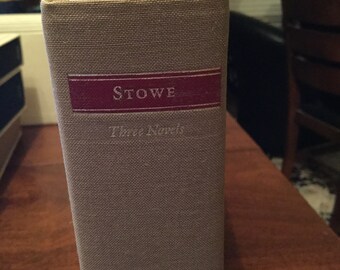 Harriet Beecher Stowe, Library of America Collection, 3 Novels 7th Printing Classic Hardcover with slipcase, pristine