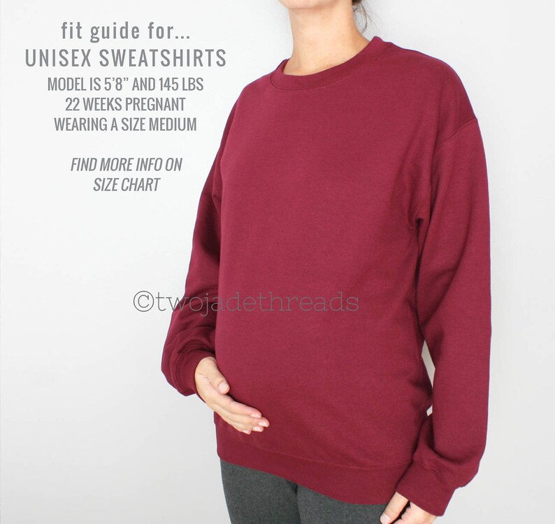 Oh Baby Maternity Sweatshirt Winter Maternity Crewneck Etsy