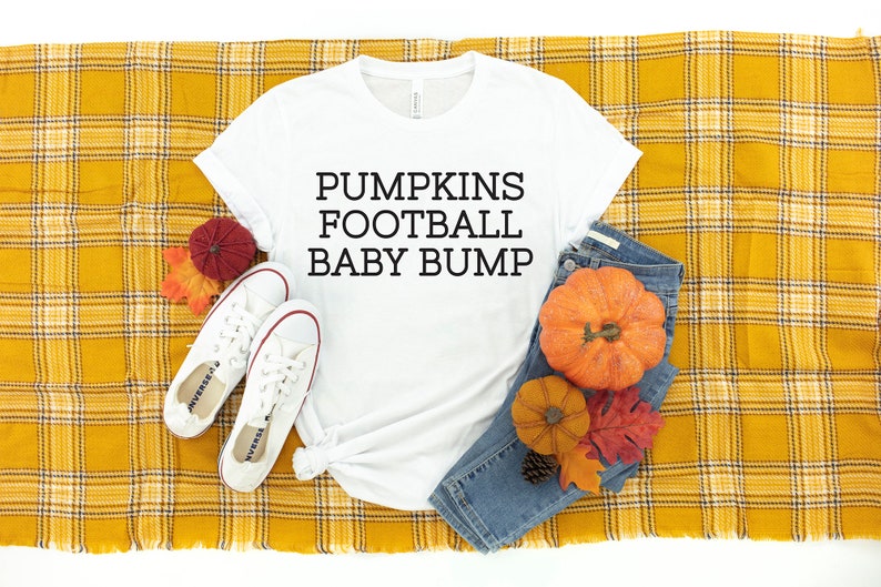 Football pregnancy shirt football maternity shirt fall Etsy