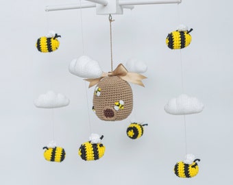 Beehive with Bees Crochet