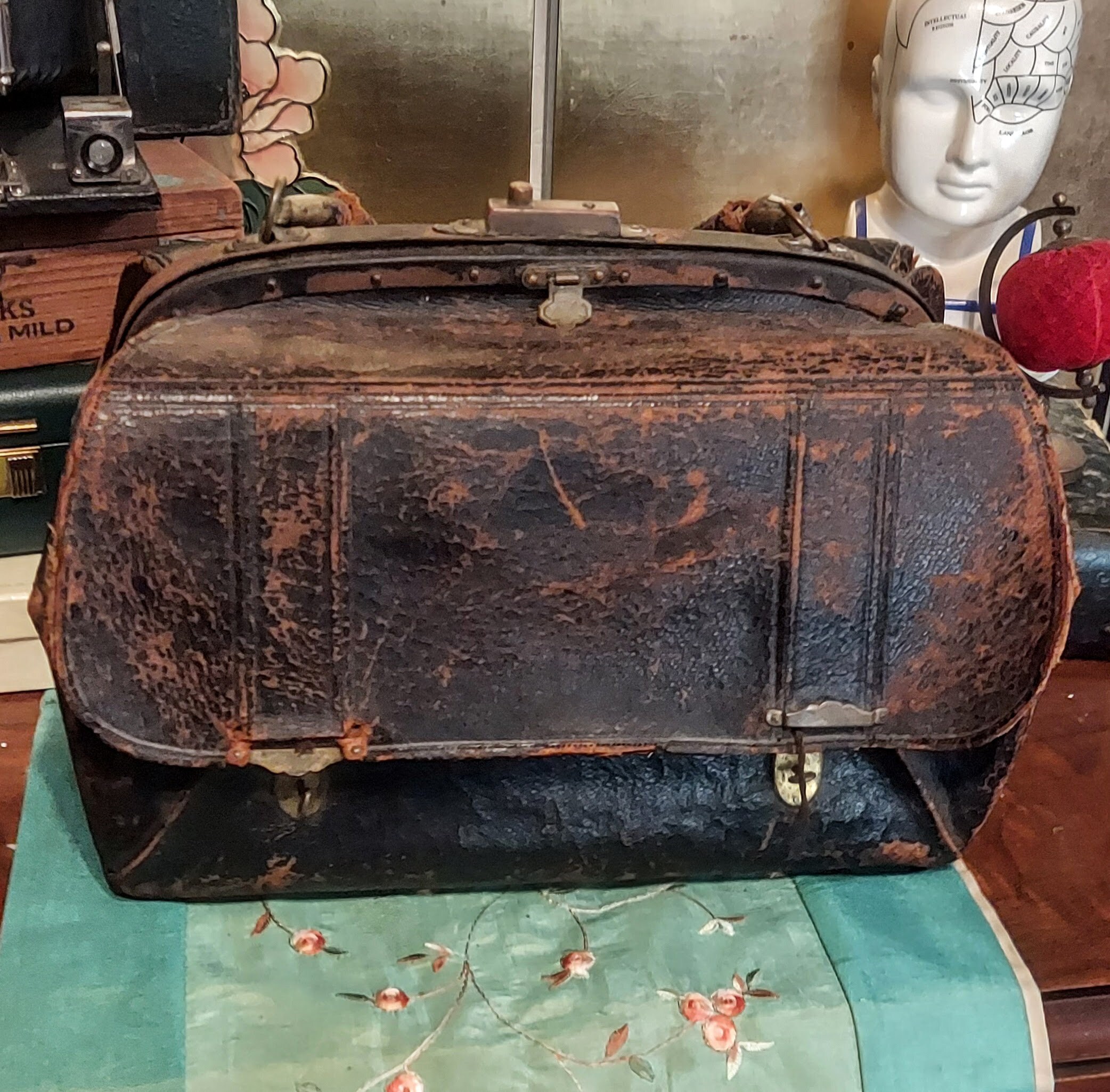 Victorian doctors bag sale