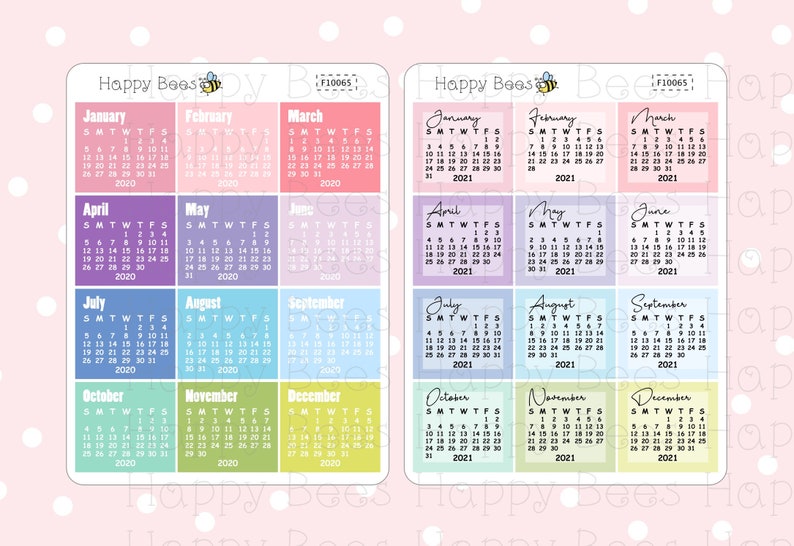 mini calendar 2020 mini calendar 2020