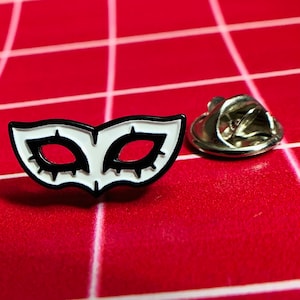 Joker Mask Enamel Lapel Pin - Super Smash Bros. Ultimate + Persona 5