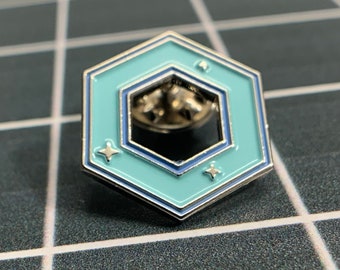 Fox & Falco Melee Shine Enamel Lapel Pin - Super Smash Bros. Melee