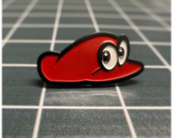 Mario Cappy Enamel Lapel Pin - Super Mario Odyssey