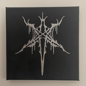 Bring Me The Horizon Metal Hex Logo Diamond Canvas