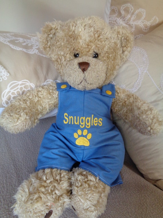 personalised teddy bear clothes
