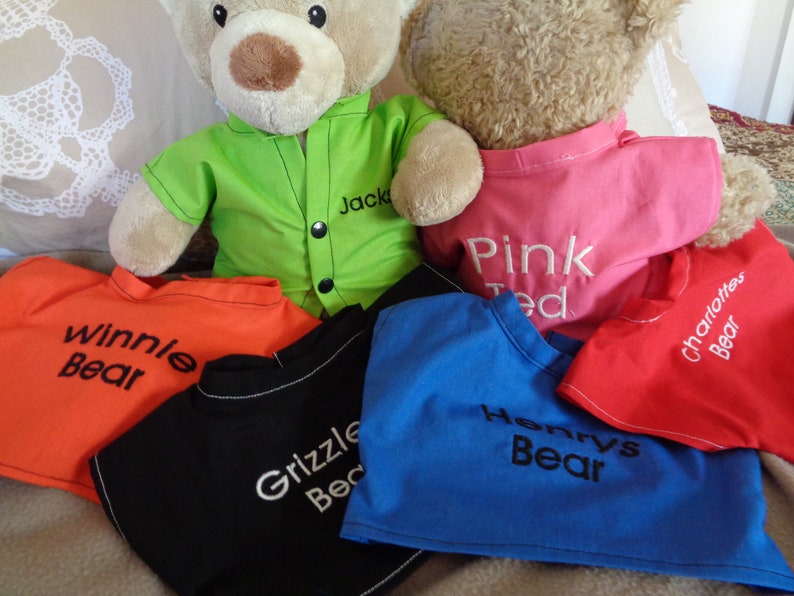 personalised build a bear