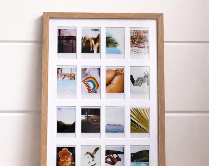 Instax Mini Photo Mat for 16 Photos 11 x 17 Frame