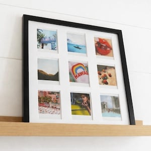 Instax Square Photo Mat for Any Frame | Instax Frame | Multi Photo Frame | Wall Art Ideas | Decor | Gallery Wall