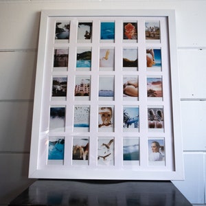 16" x 20" 25 Photo Instant Mini MAT ONLY (bring your own frame) (+ Prints) Multi Photo Frame | Cool Gift Ideas | Wall Art | Decor | Collage