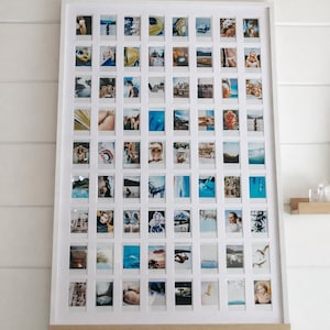 Large Instax Mini Frame Solution for Multiple Photos: Photo Mat for Any Size Frame 3 - 81 Photos image 3