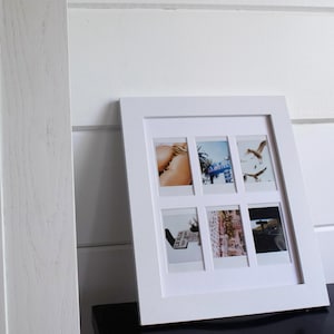 Large Instax Mini Frame Solution for Multiple Photos: Photo Mat for Any Size Frame 3 - 81 Photos image 8