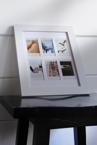 Mini Cornice Artigianale In Noce 7,6x7,6 Cm Con Tappetino 4,6x4,6 Cm – Perfetta Per Foto Di Neonati E Animali Domestici (Noce, 3x3 Pollici)