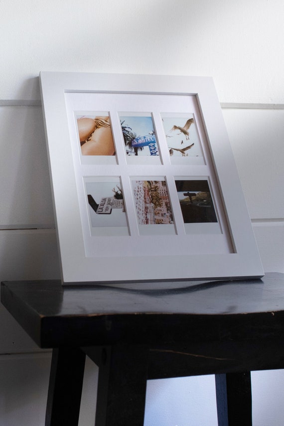 Mini Cornice Artigianale In Noce 7,6x7,6 Cm Con Tappetino 4,6x4,6 Cm – Perfetta Per Foto Di Neonati E Animali Domestici (Noce, 3x3 Pollici)