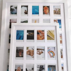 Large Instax Mini Frame Solution for Multiple Photos: Photo Mat for Any Size Frame 3 - 81 Photos image 7