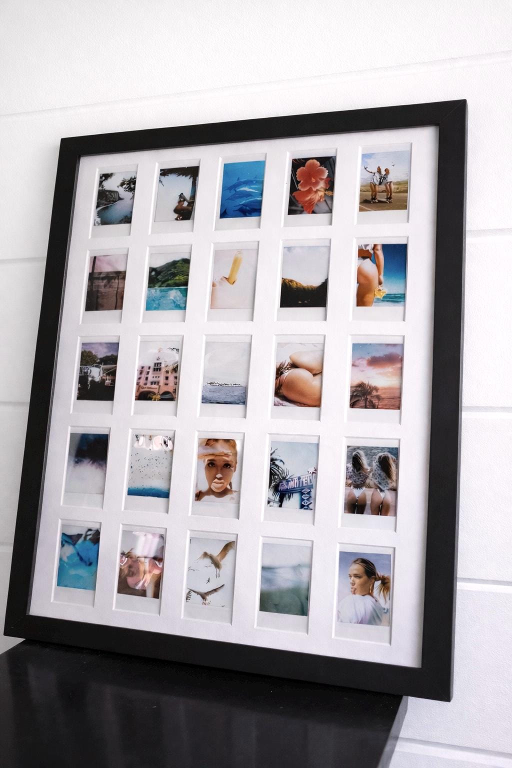 Online-GalleryKing Cornice Foto 98.5 x 75 cm Cornice per Poster Puzzle Collage di Foto Colore